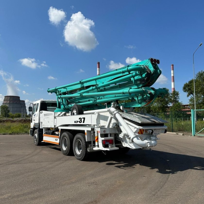 Автобетононасос daewoo novus