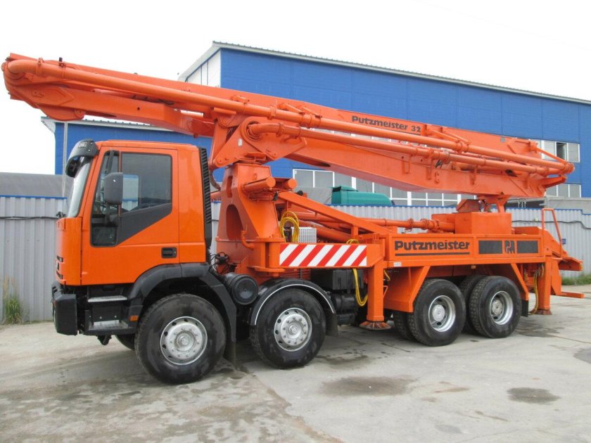 Путцмайстер автобетононасос