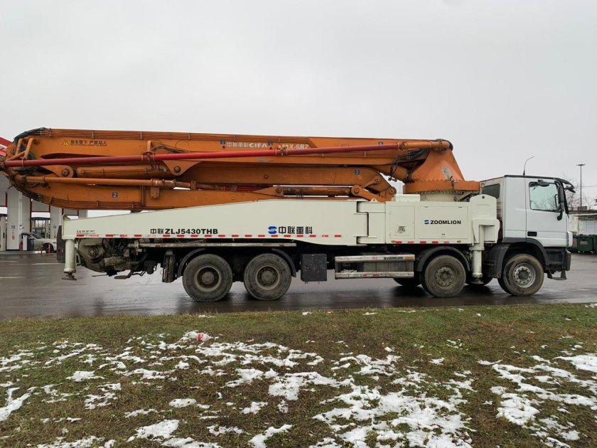 Автобетононасос zoomlion 56x-6rz