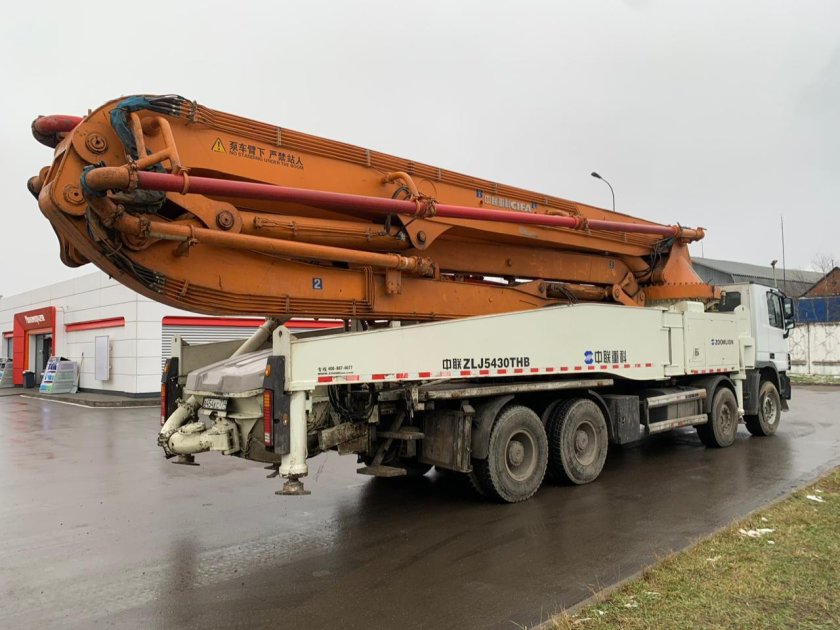 Автобетононасос zoomlion 56x-6rz