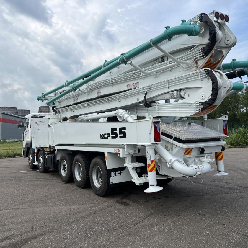 Автобетононасос daewoo novus