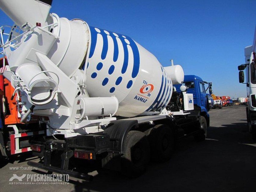 Автобетоносмеситель камаз