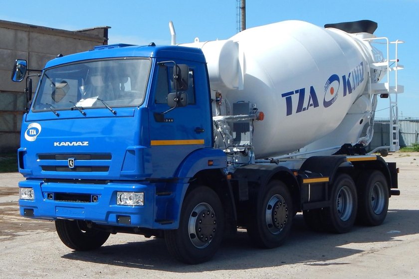 Автобетоносмеситель 5814y9 на шасси КАМАЗ-6540