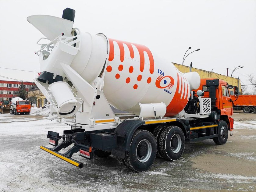 Автобетоносмеситель камаз