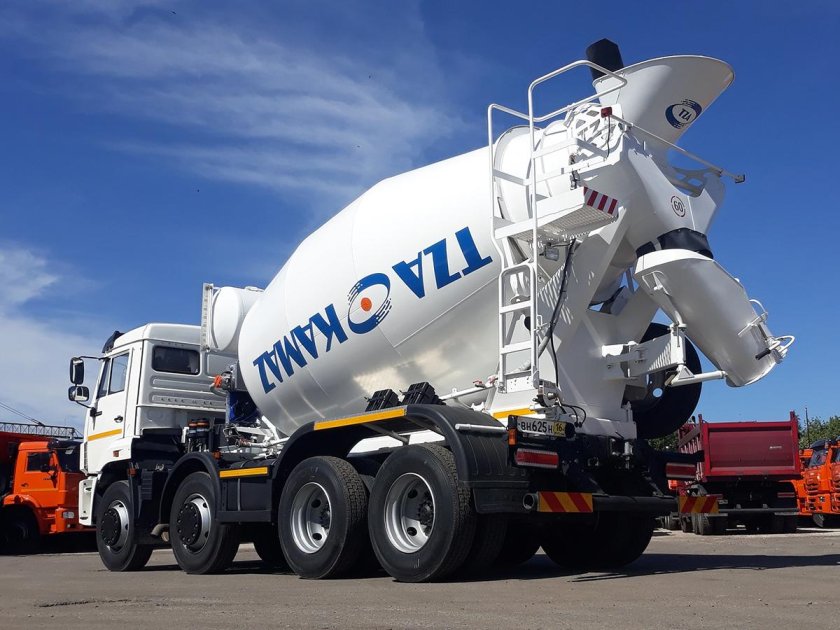 Автобетоносмеситель 5814y9 на шасси КАМАЗ-6540