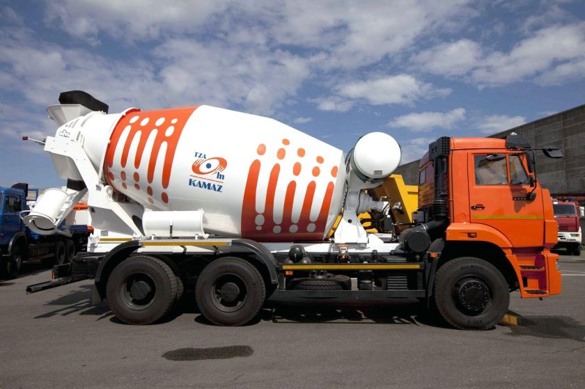 КАМАЗ 65201 автобетоносмеситель