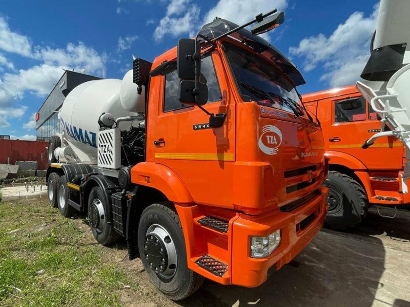 Автобетоносмеситель 58149y на шасси КАМАЗ 6540
