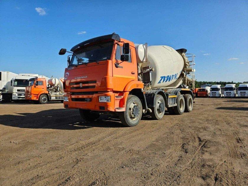 Автобетоносмеситель камаз 6520
