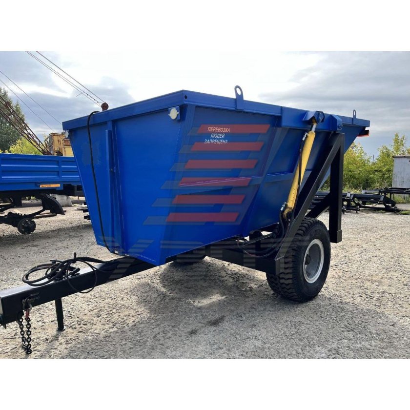 Полуприцеп тракторный одноосный 1пс-6 (Смолсельмаш)