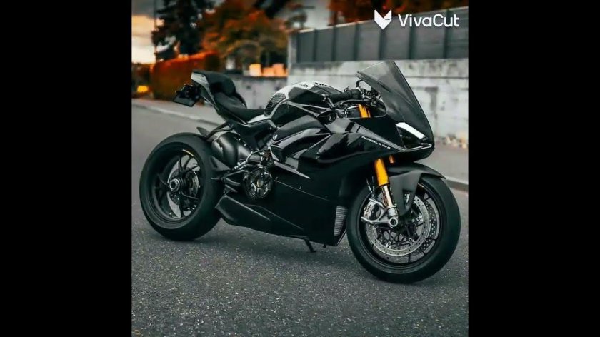 Дукати мотоцикл черный