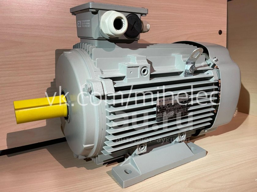Двигатель асинхронный Тип 160s4 15кв 1460об 380/660 akzytw