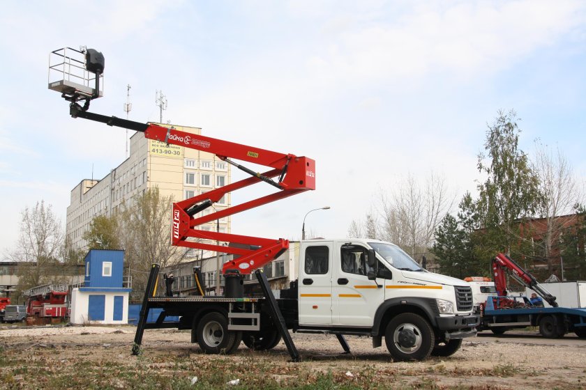 Автогидроподъемник Чайка-сервис 27844s