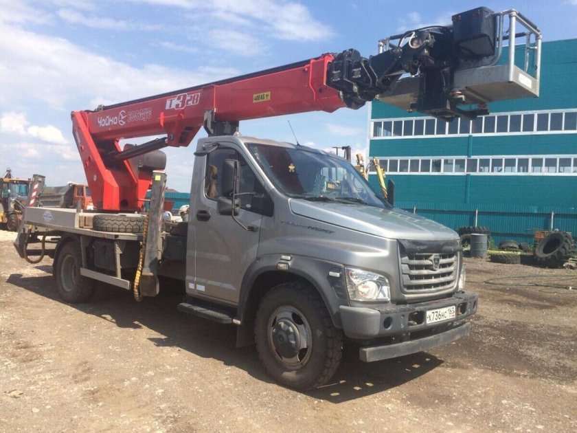 Автогидроподъемник Чайка-сервис 27844s