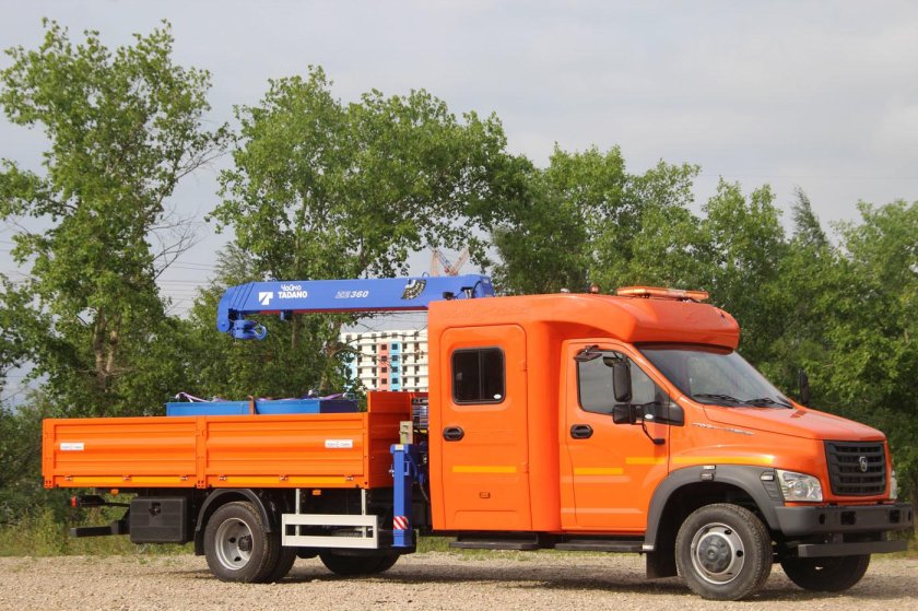 Газон Некст фермер с42r33 двухрядная кабина