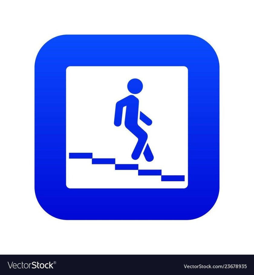 Надземный пешеходный переход знак