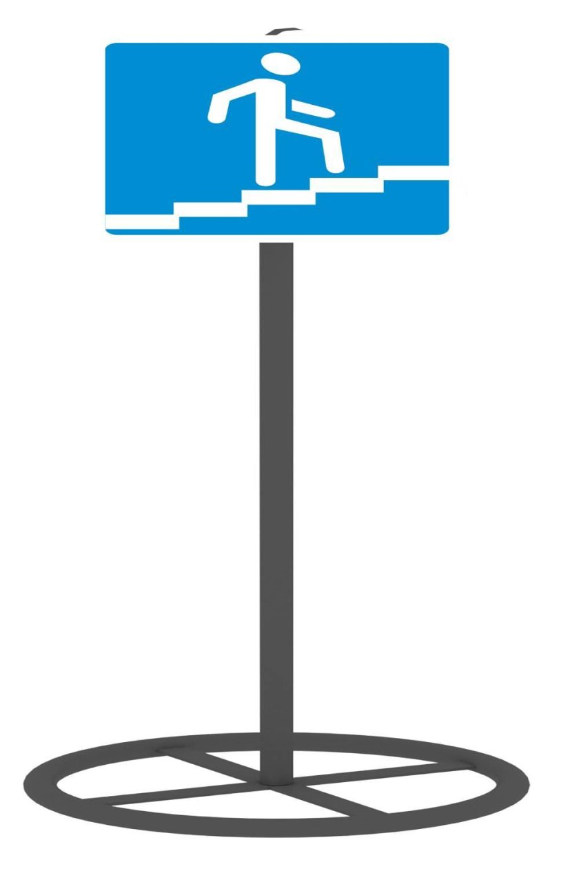 Знак 6.7 надземный пешеходный переход