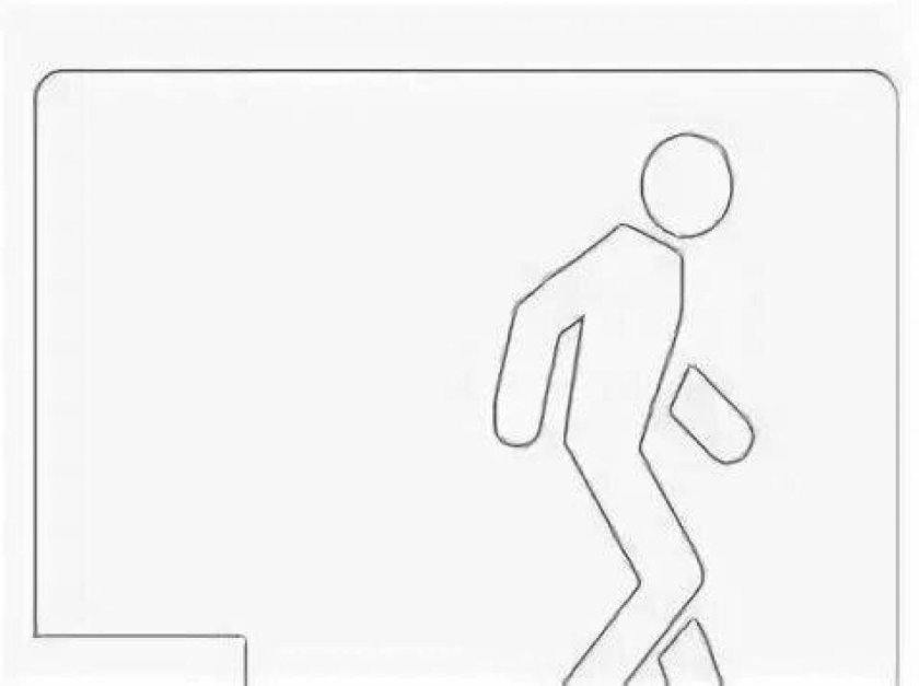 Трафареты дорожных знаков для детей