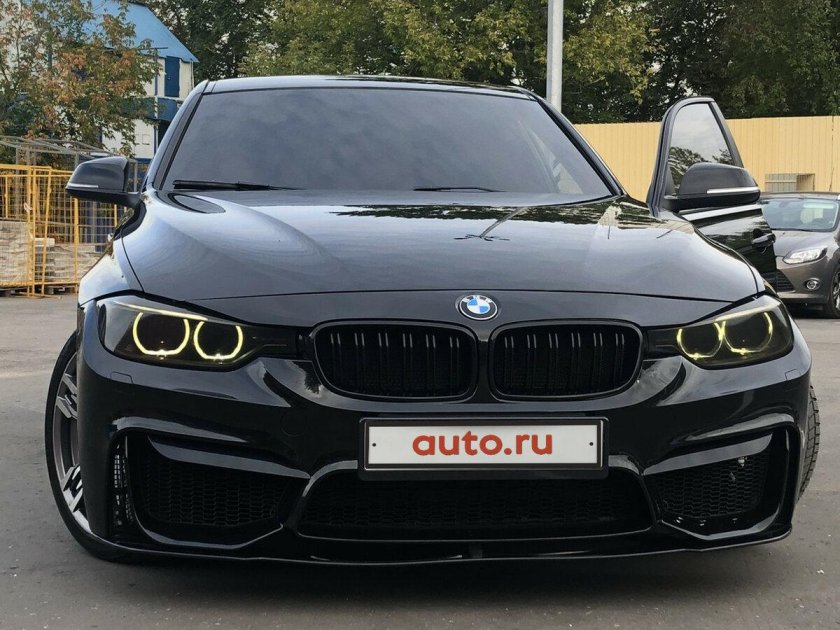 BMW f30 черная