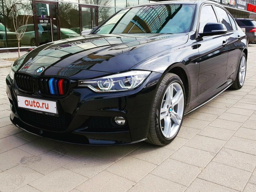 BMW 3 f30 черная