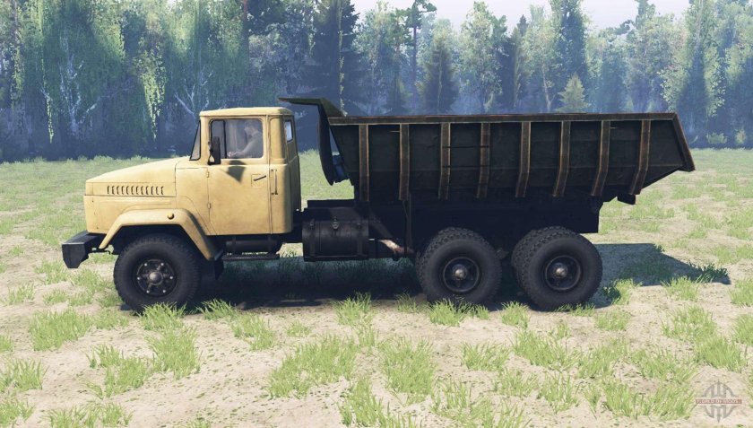 КРАЗ-256б Spin Tires