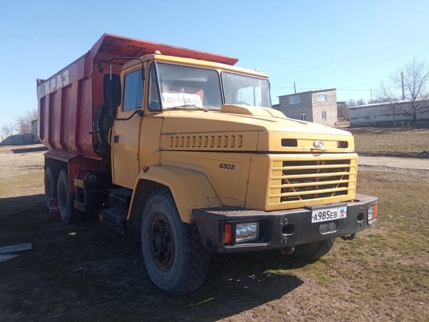 Краз-65055 самосвал