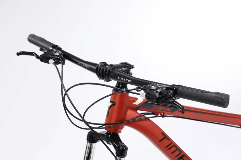 Велосипед time try 27.5 красный