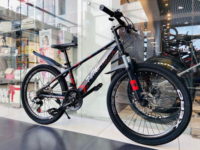 Велосипед time try tt076 красный