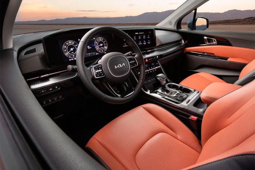 Kia carnival 2025 салон