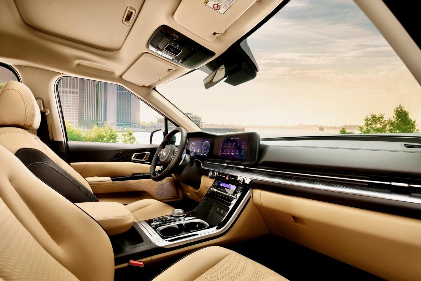 Kia carnival интерьер