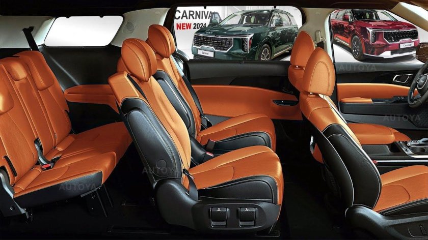 Kia Carnival 2022 салон
