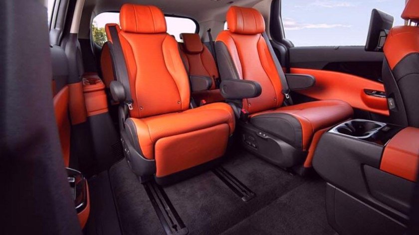 Киа Карнивал 2022 салон