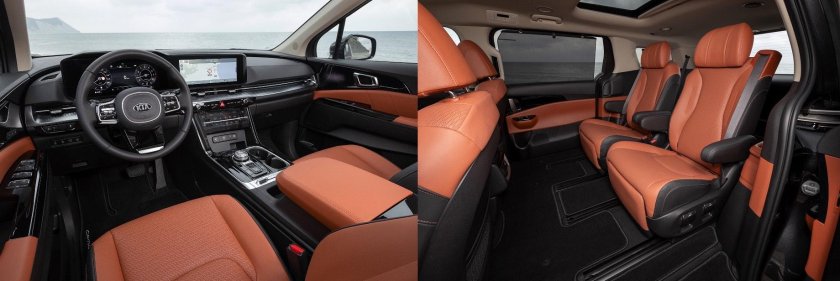 Киа Карнивал 2021 салон