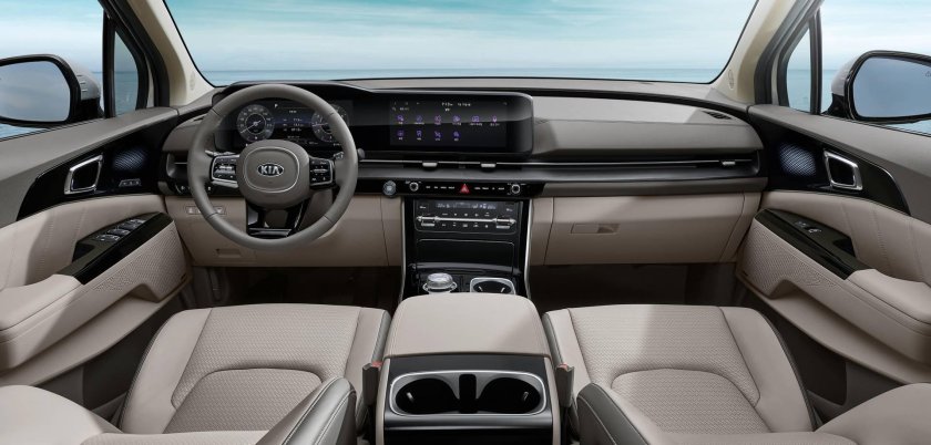 Kia carnival 2021 interior
