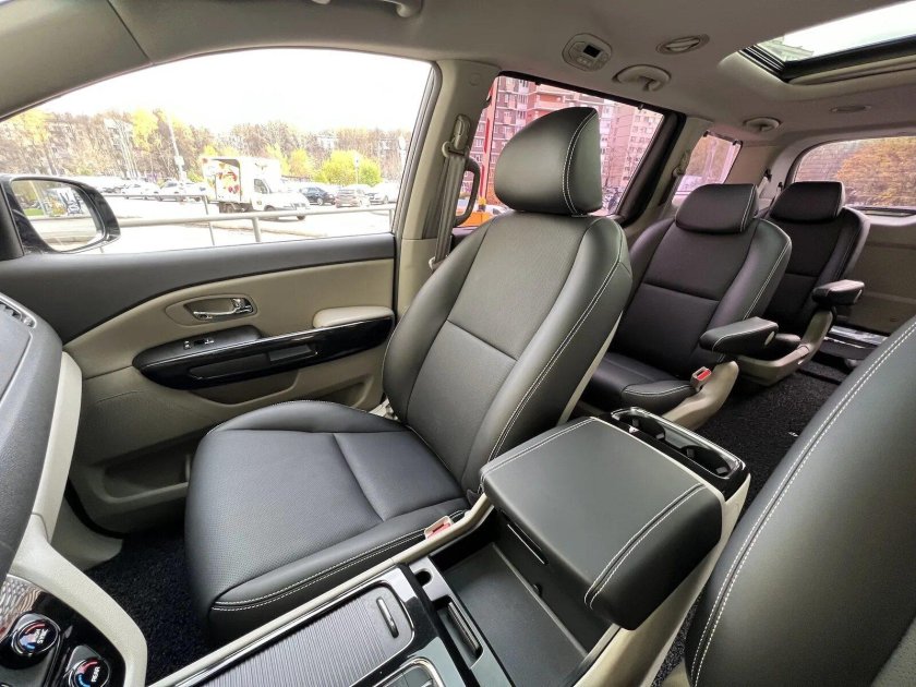 Киа Карнивал 2022 салон