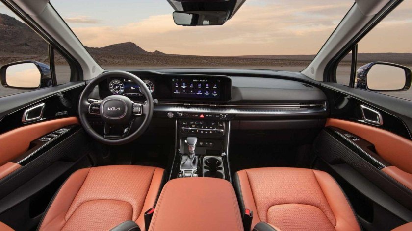 Kia carnival интерьер