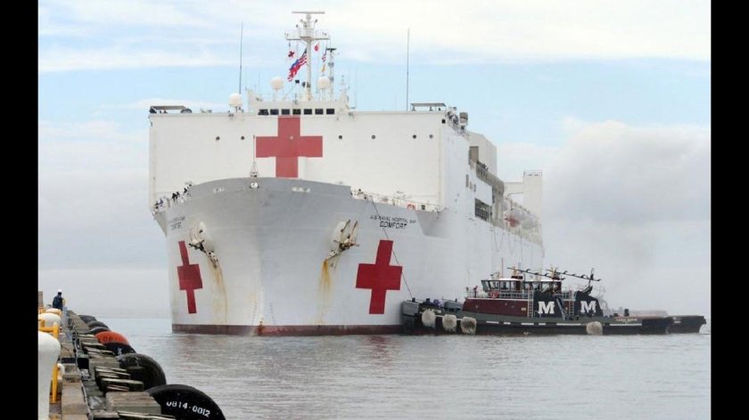 Госпитальное судно Ангара