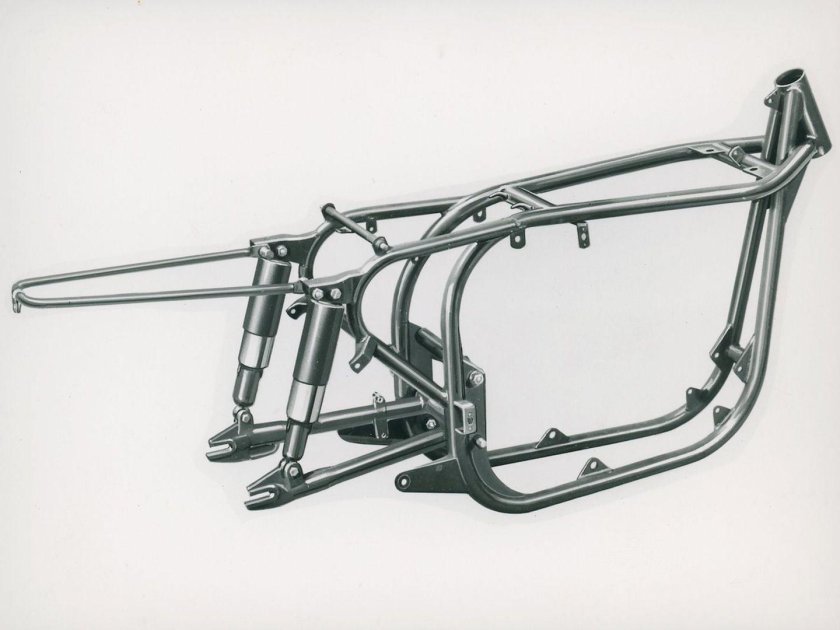 Motorcycle frame
