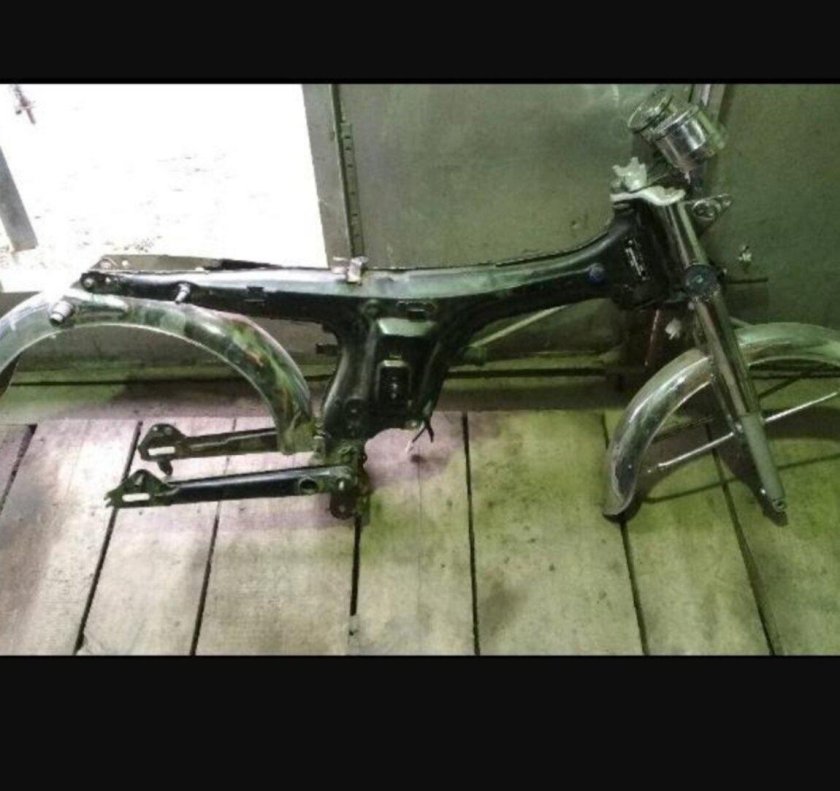 Мопед Альфа Дельта рама 110