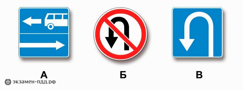 Знаки дорожного движения поворот налево запрещен