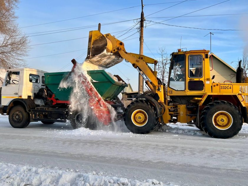 Вывоз снега