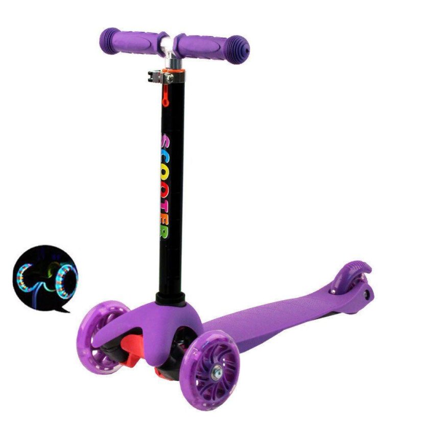 Самокат Scooter трехколесный 21st