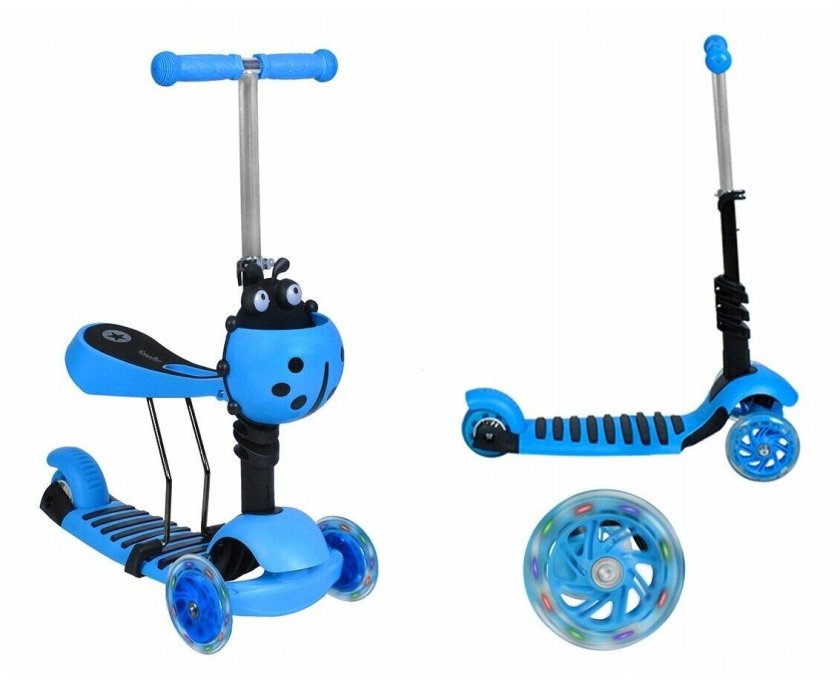 Самокат трёхколёсный 5 в 1 Scooter