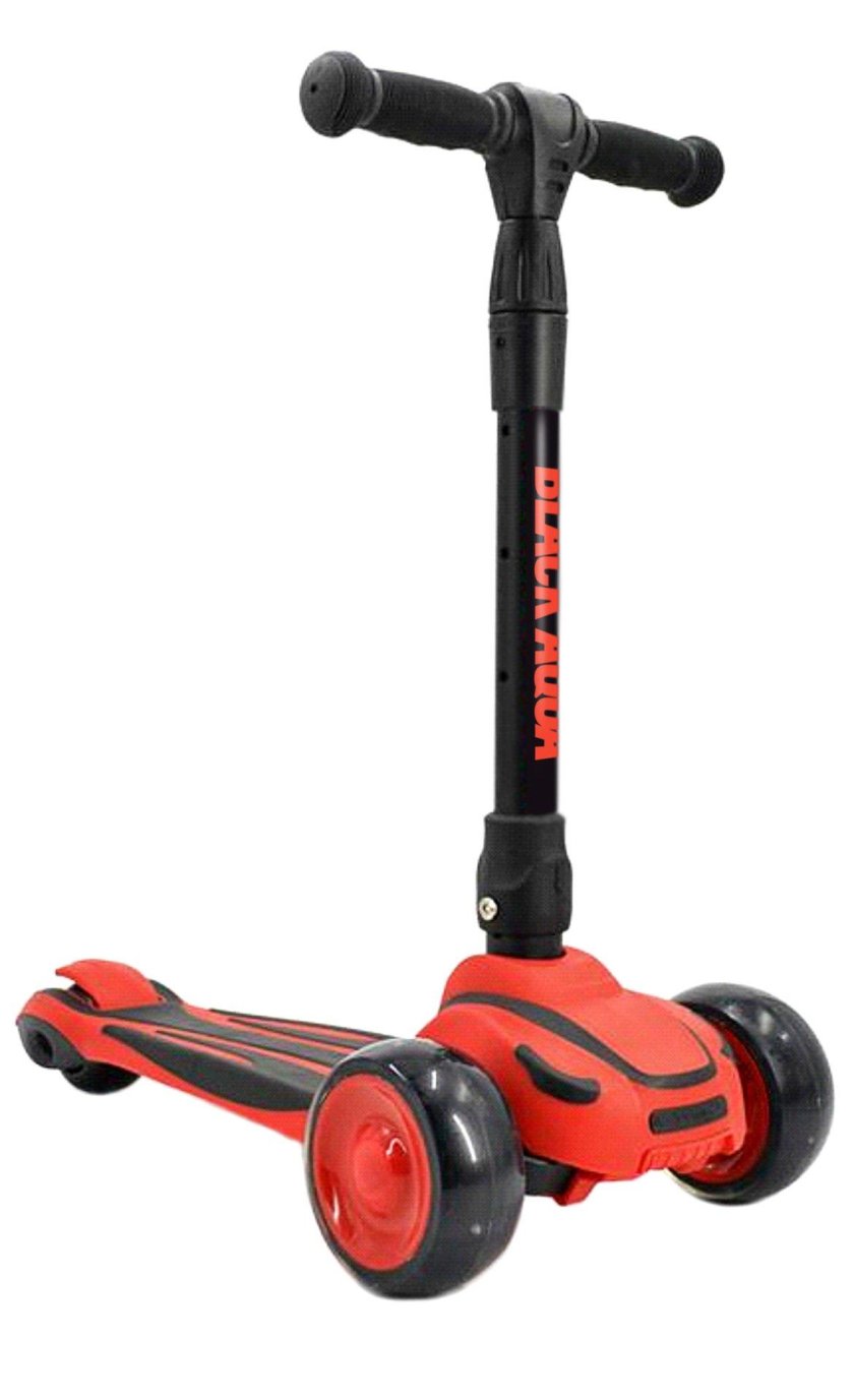 Самокат блэк аква трехколесный