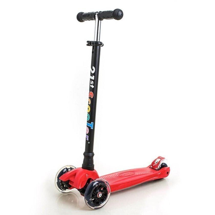 Самокат Scooter трехколесный 21st