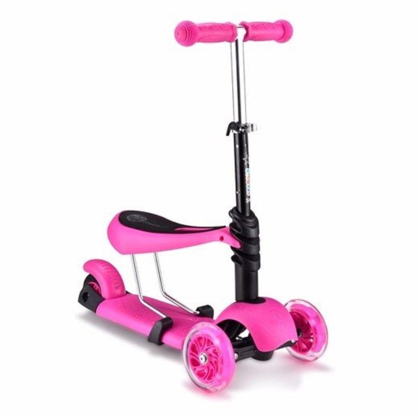 Самокат Scooter трехколесный 3 в 1