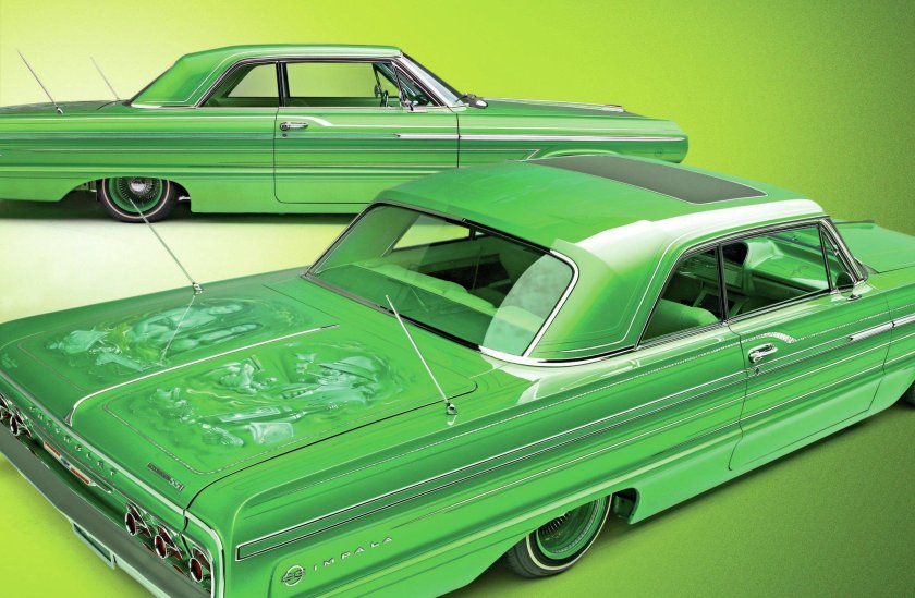 Chevrolet Impala 1964 лоурайдер