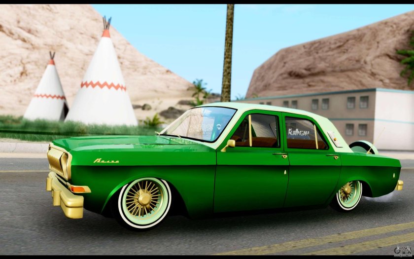 Волга 24 лоурайдер