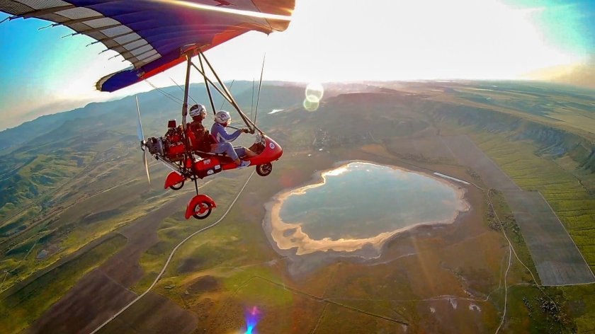 Крым дельтапланеризм гора Клементьева