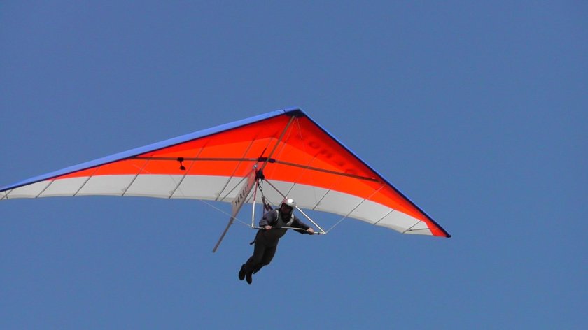 Полет на дельтаплане