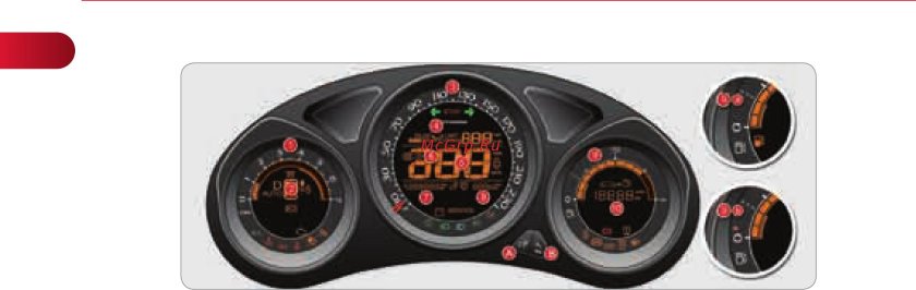 Ситроен c4 индикаторы приборной панели